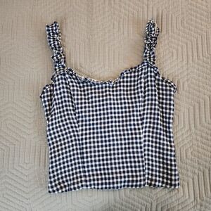 Reformation Gingham Top